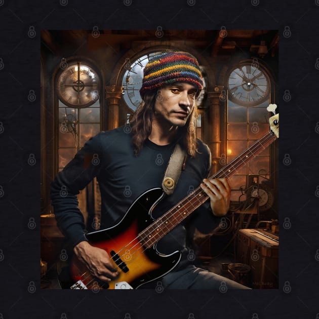 Jaco Pastorius by IconsPopArt